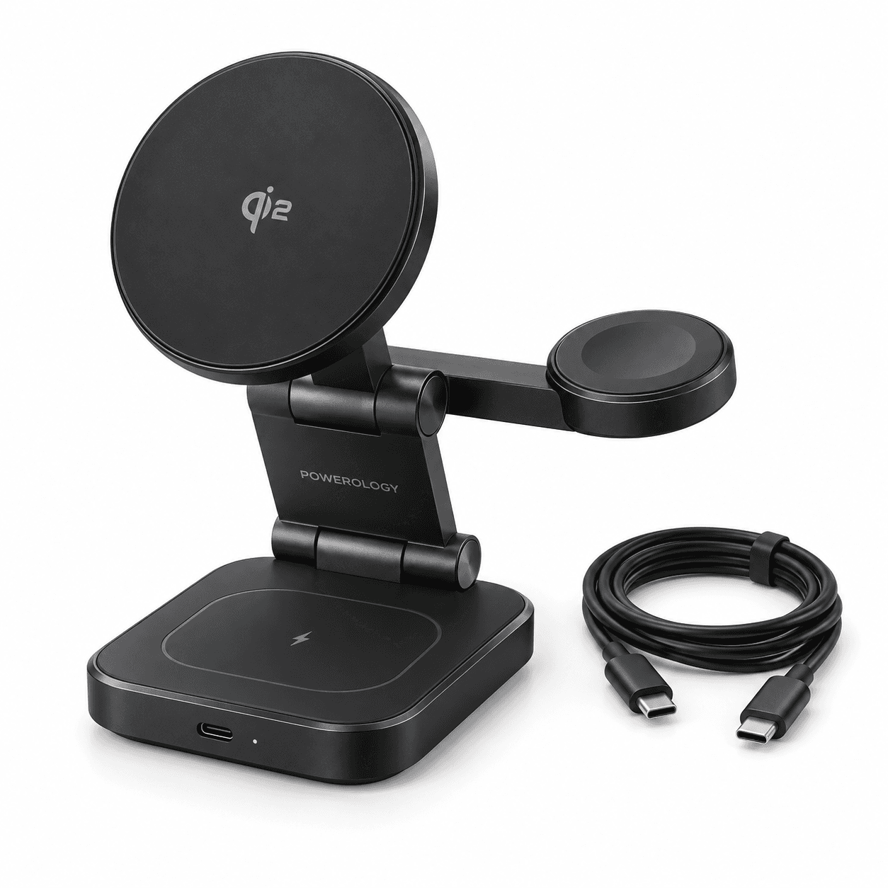 Powerology Qi2 Fast Charging Multi-Device Hub