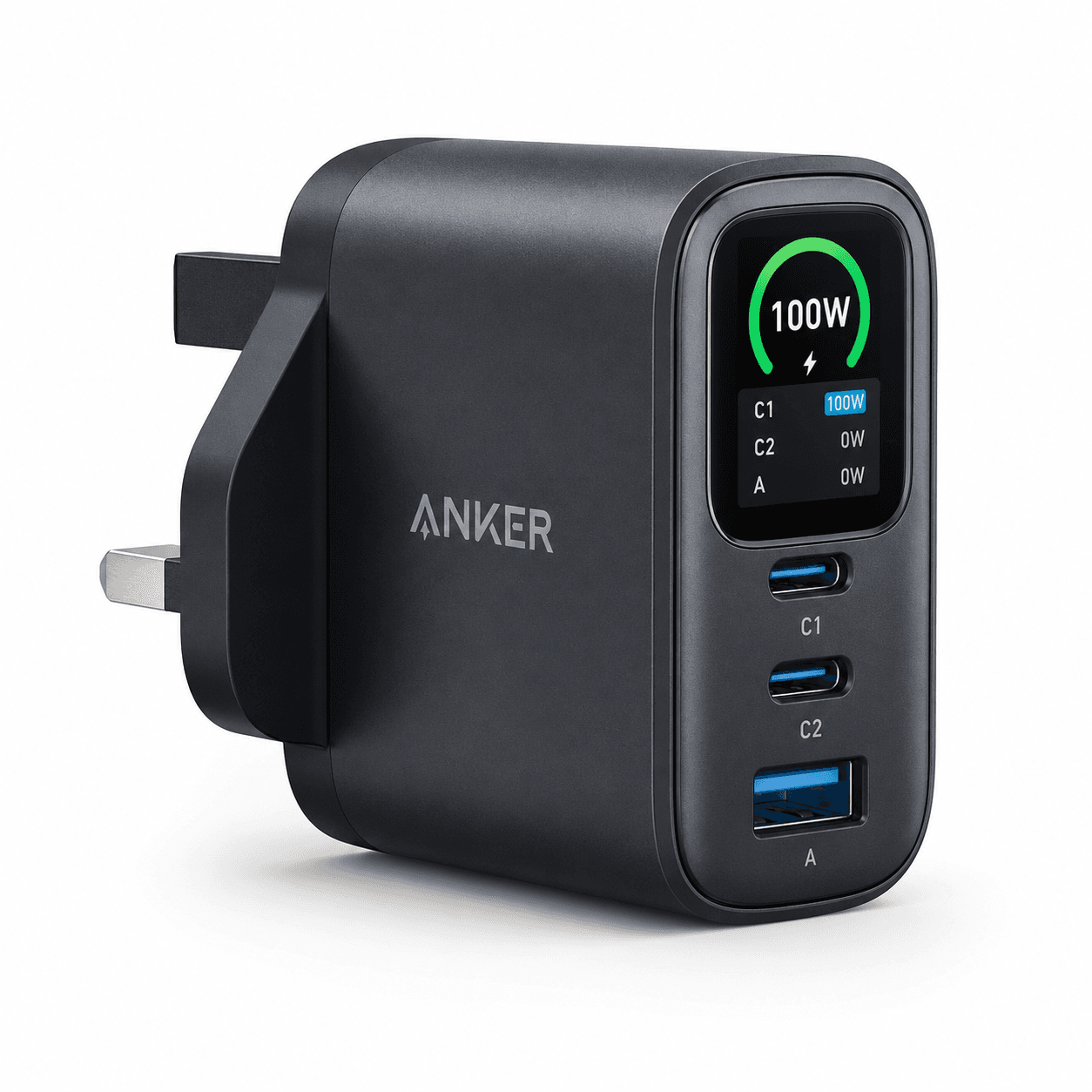 Anker 100W Fast Charging Plug with Display