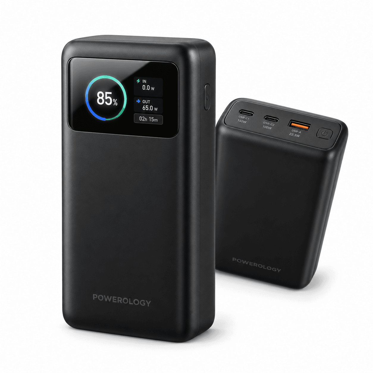 Powerology 27000mAh Smart Display Powerbank