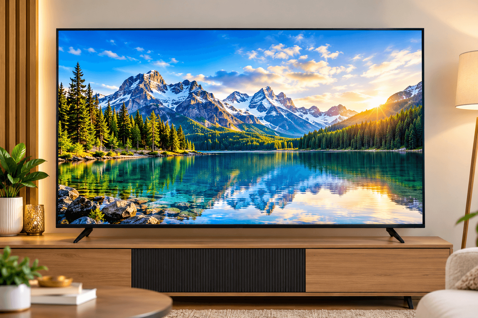 Powerology 65" Smart 4K Explosion-Proof Android TV