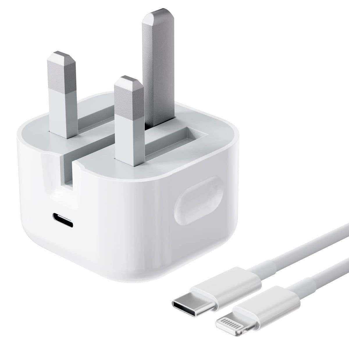 Universal Power Adapter with USB-Lightning Cable