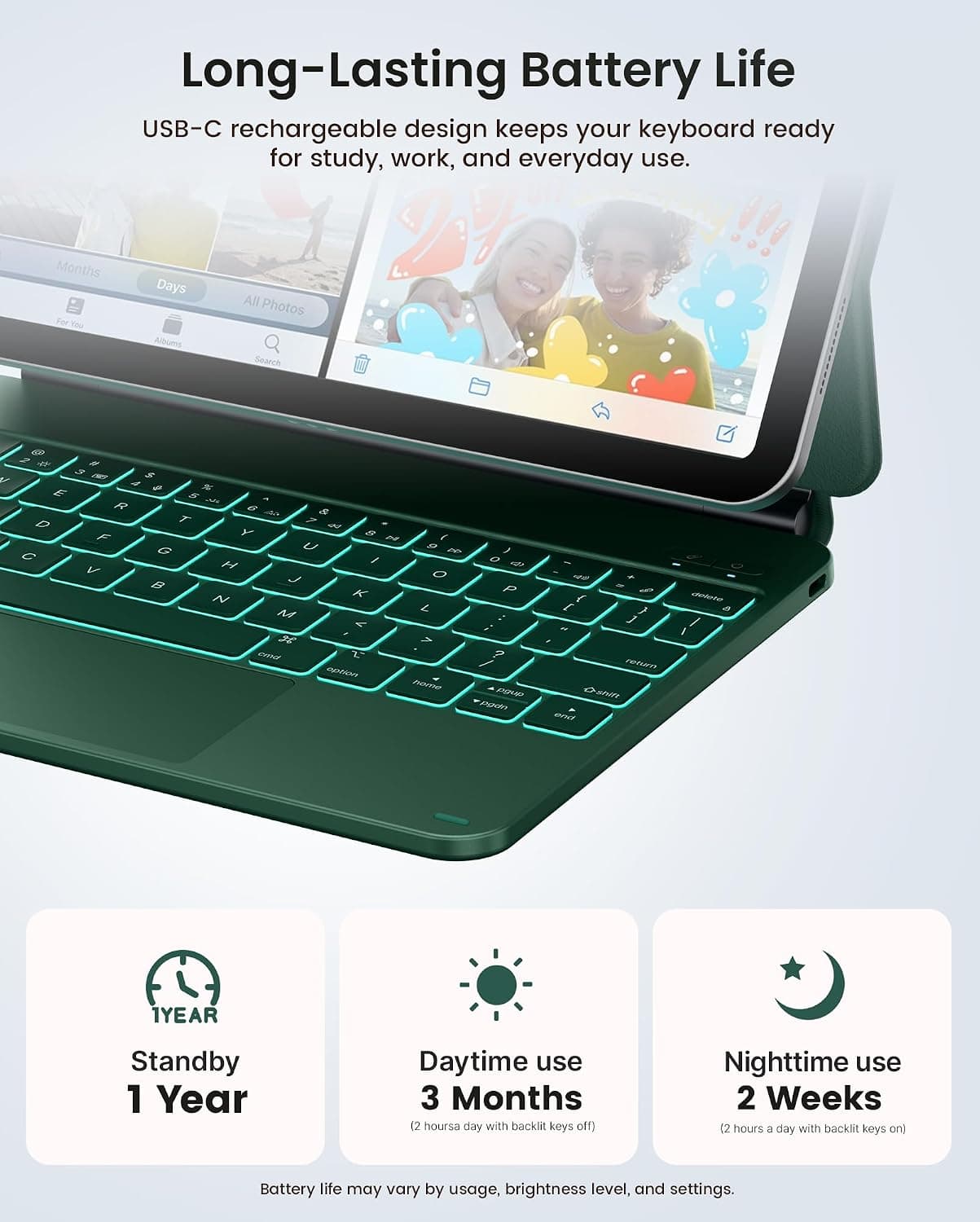 Green Lion Magic Keyboard for iPad 10.9" & 11"
