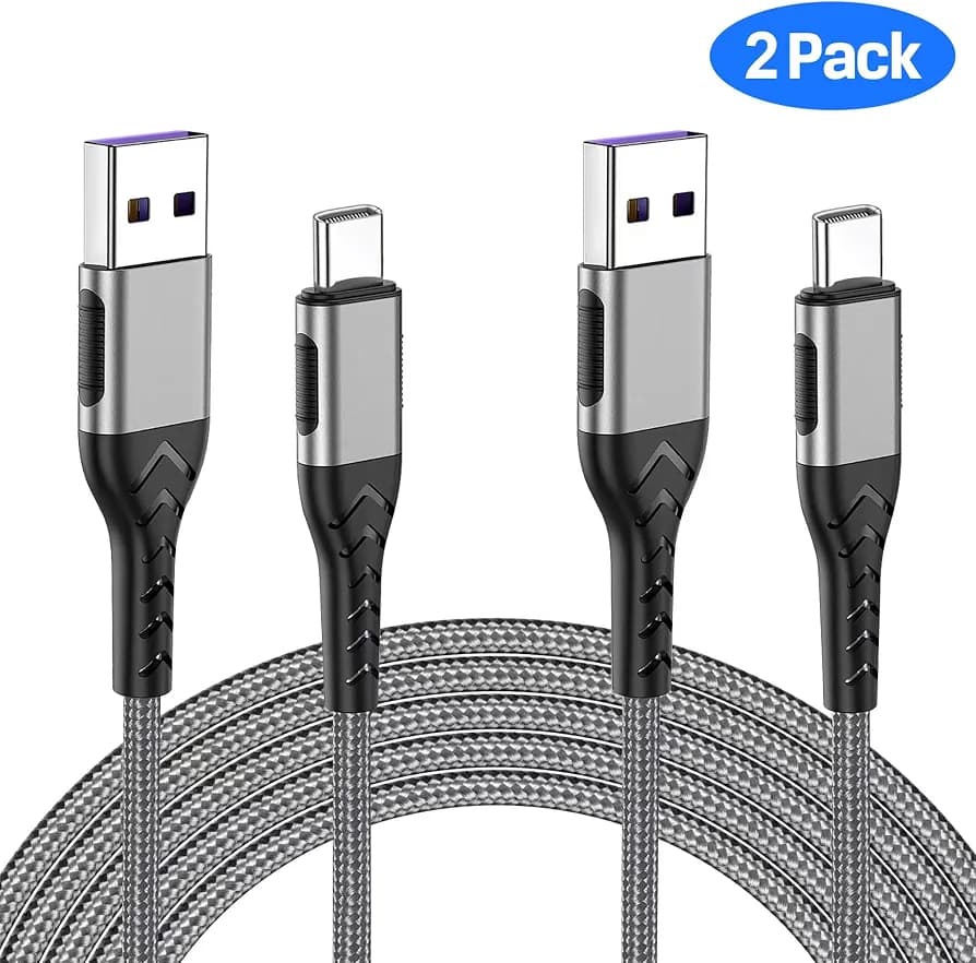 Powerology 35W PD QC 1xUSB-C 35W and 1xUSB-A 18W GaN Charger UK -with Type C to C Cable 60W